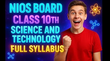 NIOS Class 10 Science & Technology 212 Syllabus