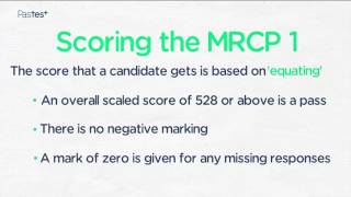 MRCP Part 1: Exam Format