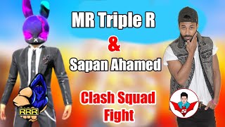 Clash Squad Fight MR Triple R & Sapan Ahamed | GAMING SAPAN AHAMED screenshot 5