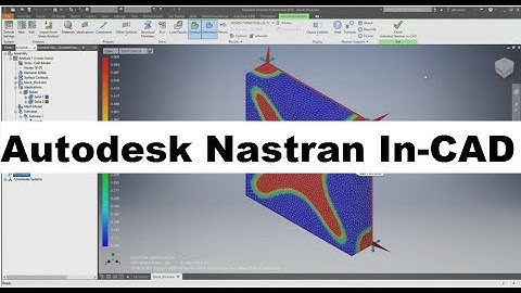 Topology Optimization in Autodesk Nastran In-CAD