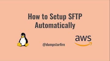 How to Setup SFTP Automatically ytb