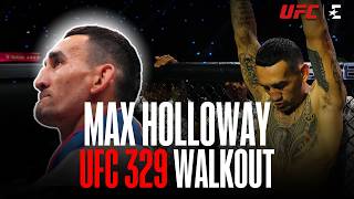 MAX HOLLOWAY FULL WALKOUT | UFC 329 | Main Event vs CONOR MCGREGOR