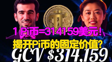 Pi Network：1 Pi币=314159美元！揭开Pi币的固定价值？