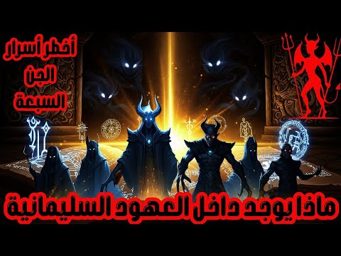 أسرار الجن السبعة من هو شمهورش وميمون والعهود السليمانية بين السحرة والجن