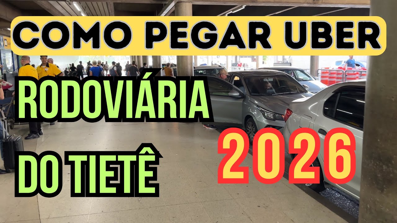 COMO PEGAR UBER / 99 NA RODOVIÁRIA DO TIETÊ - SP