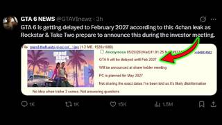 GTA 6 DELAYED to 2027?! Delay is Going Viral…