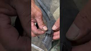 Japanese Bicycle Flat Tire Repair Trick 🇯🇵🚲Fixing a flat tire without removing the rear wheel.