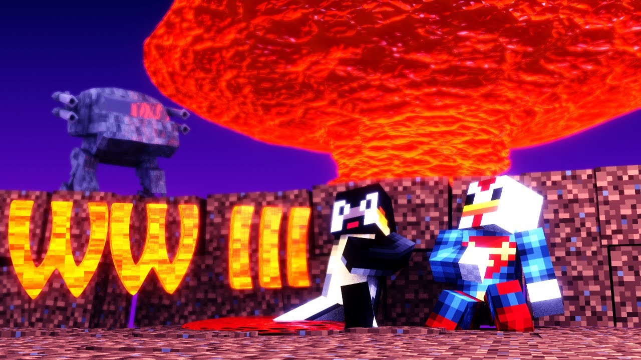 Minecraft  WORLD WAR 3 - NUCLEAR BOMB! - YouTube