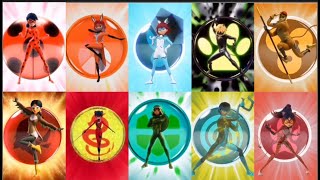 Miraculous Power Rangers Group Transformation