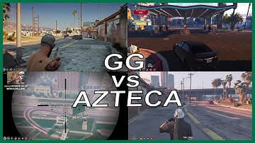 Gulag Gang vs Azteca Shootout at X Mart
