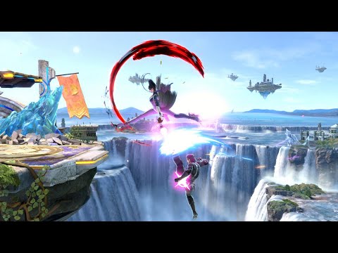 回転足vs半回転足【スマブラSP】
