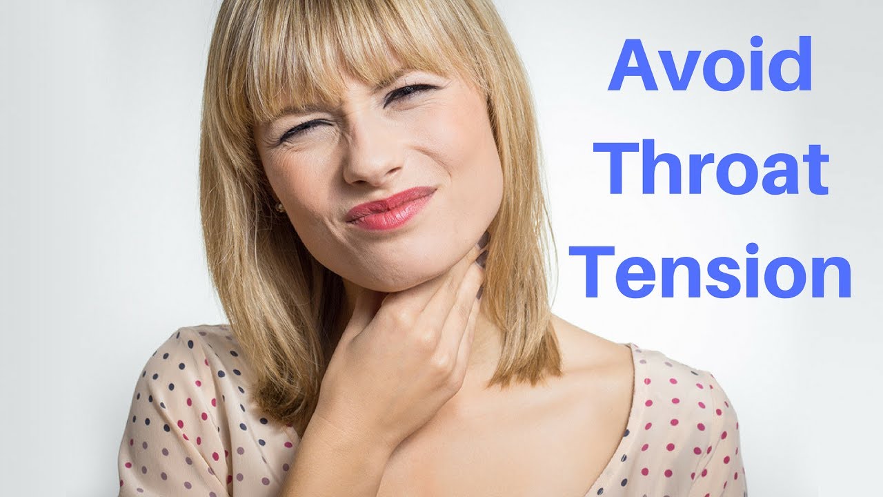 Avoid Throat Tension Practice This Simple Exercise Vocal Training