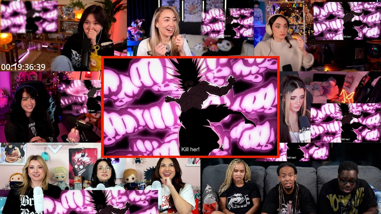 Maki vs Zenin Clan | Jujutsu Kaisen Season 3 Episode 4 Reaction Mashup - 呪術廻戦 シーズン3 第4話