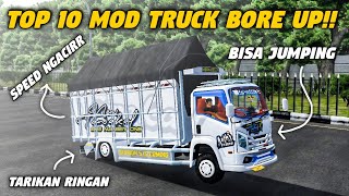 Bisa Jumping TOP 10 MOD TRUCK BORE UP | MOD BUSSID