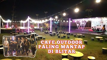 CAFE KOK DI TENGAH SAWAH? Ngopi Bareng youtuber Blitar | cafe in the middle of rice fields