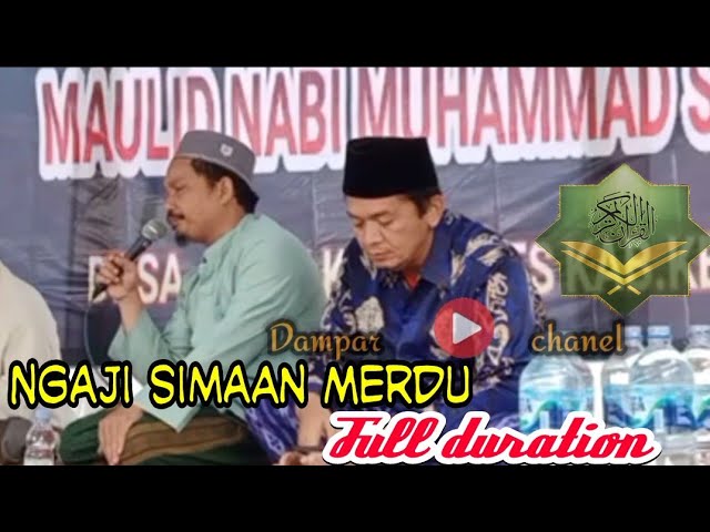 Ngaji semaan merdu pengantar tidur... full duration !!! class=