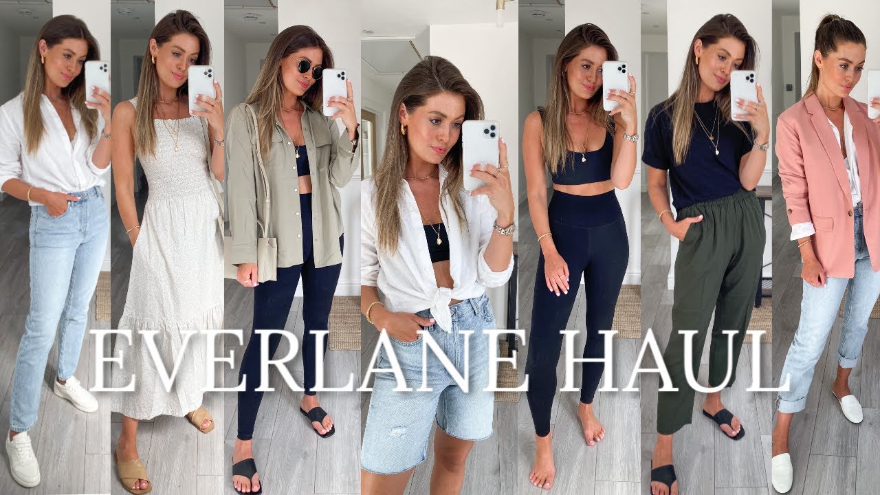 NEW IN EVERLANE HAUL - STYLING SUMMER OUTFITS AD