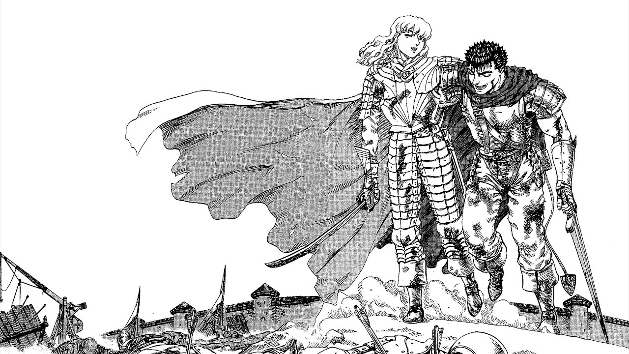 Beauty of Berserk (1997) #berserk #anime #edit #griffth #guts #cinemat, Berserk