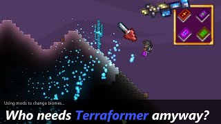 Use spells to cleanse evils in Terraria..? ─ When Terraformer wasn't enough, use these mods!