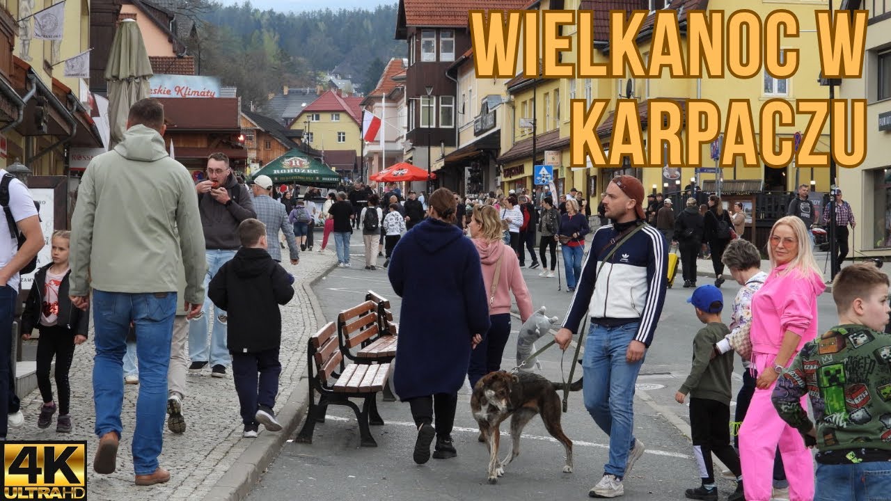 Karpacz | Wielkanoc 2025  |spacer z kamerą (4K-60fps)