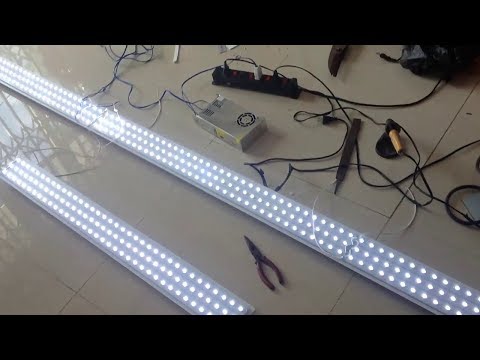Video Đèn Led trang trí tủ tiệm vàng không nóng và tiết kiệm... - youtube
