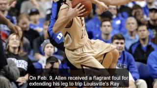 Duke's Allen says 'no excuse' for 3rd trip in past year - america today