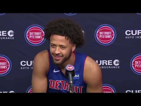 Cade Cunningham Full Interview Detroit Pistons Media Day 2023