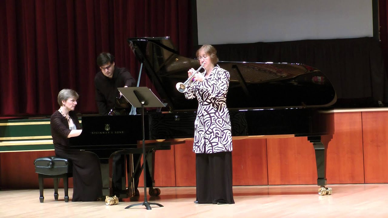 Robert Suderberg Ceremonies for trumpet and piano, mvmt 1