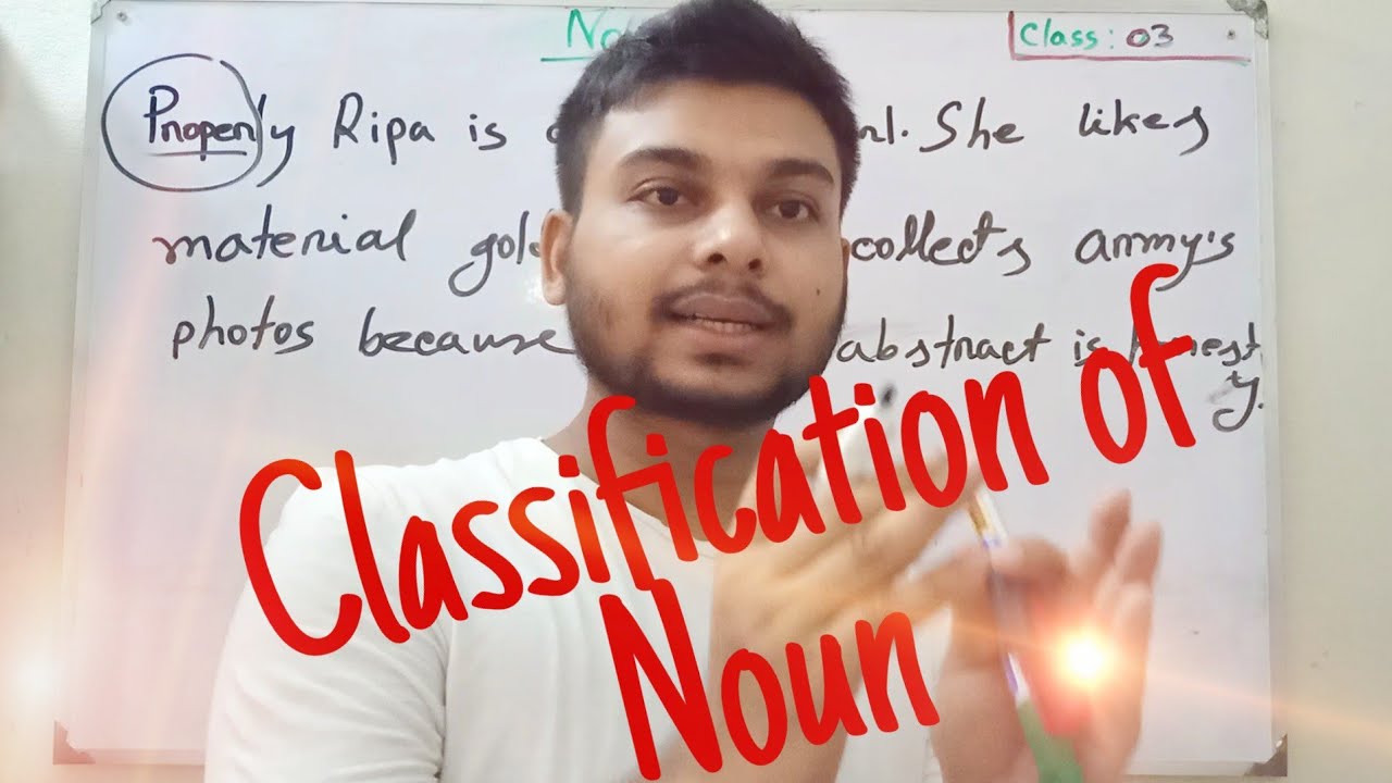 Classification Of Noun YouTube