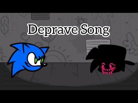 🎵Deprave | Pero Soy Yo contra Evil BF🎵🎤 #fnfcorruptionmods #apoyo #hedgehog #fnfcover