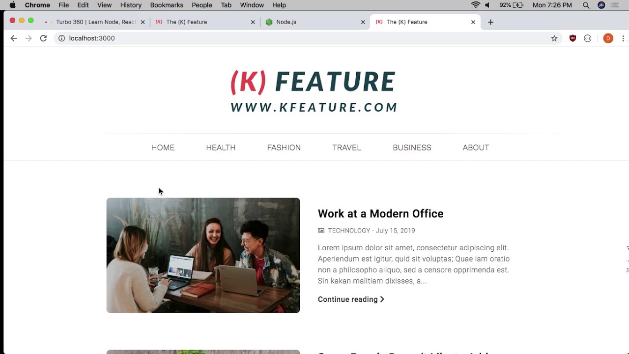 Beginner Node Js Express Blog Website Setting Up Youtube