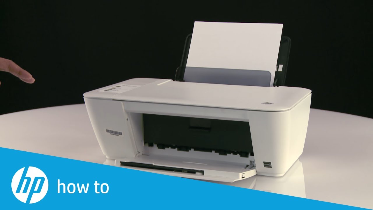Printing A Test Page On The Hp Deskjet 1510 Deskjet Ink