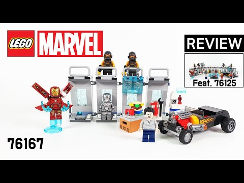 레고 마블 76167 아이언맨 무기 연구소(LEGO Marvel Iron Man Armoury) - 리뷰_Review_레고매니아_LEGO Mania