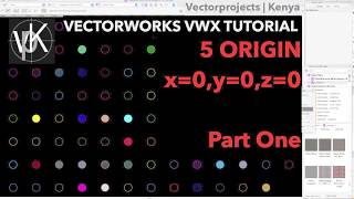 VECTORWORKS TUTORIAL 5A - ORIGIN