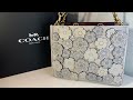 Coach Rogue 30 in Dove Grey Tea Rose Unboxing- NEW Spring 2022 Collection