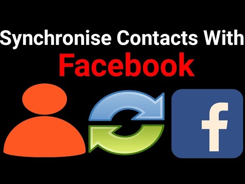 How To Synchronise Contacts With Facebook