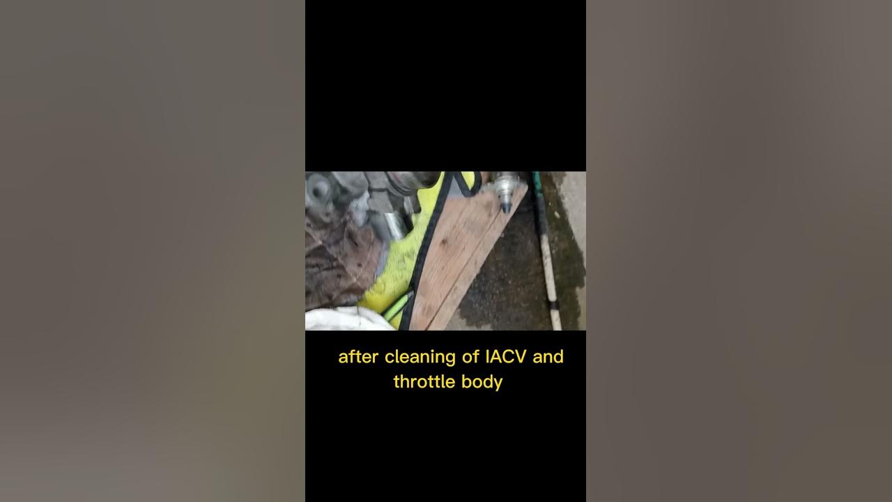 Toyota Avanza up and down idle 400 to 1700 RPM cleaning throttle body