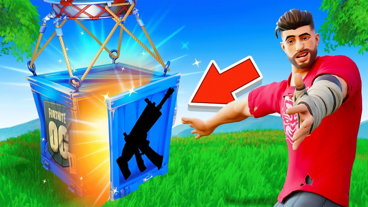 *Geheime* OP WAFFE in Fortnite OG GUNGAME (0,1% Chance)