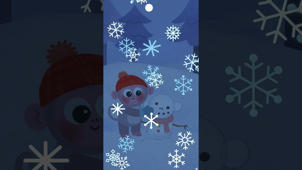 Momo's Snowy Night ❄️ | Winter Animation