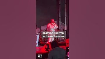 Jazmine Sullivan performs Insecure at Funk Fest 6/3/22 #jazminesullivan #insecure