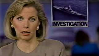 ABC News Brief (April 19, 1989 USS Iowa turret explosion)