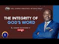 The integrity of gods word  part 1