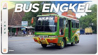 Bus ENGKEL - Kecil Tapi Jadi Andalan Daerah Pegunungan