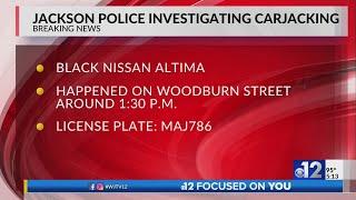Three wanted for carjacking couple in Jackson