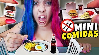 NAMORADA 24 HORAS só COMENDO MINI COMIDAS