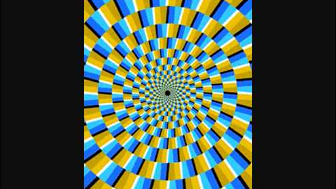 Crazy Spinning Optical Illusion!!