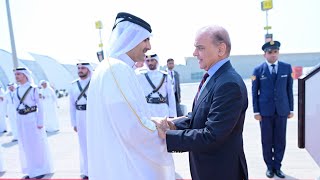 PM Shehbaz arrives in Doha to attend Emergency Arab-Islamic Summit