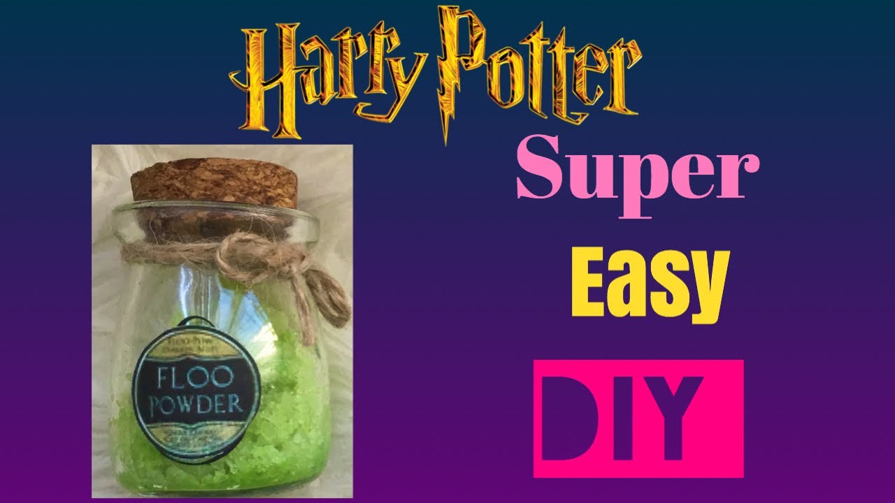 Diy Harry Potter Floo Powder