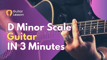 How to play the D minor scale on GUITAR | 5 Positions | CAGED 🎸