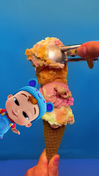 Penumpukan Es Krim yang Berantakan #LittlaAngle #BayiJohn